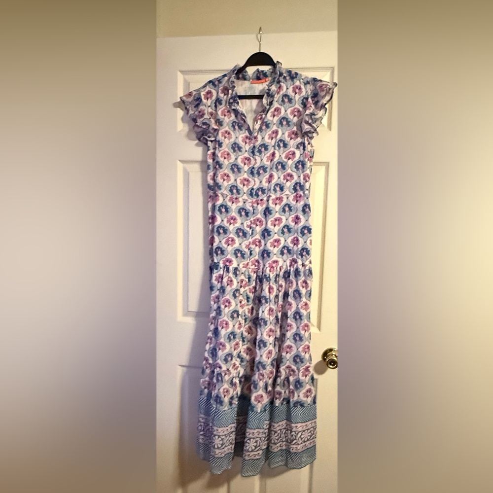Like new ⭐️ Oliphant Floral Ruffle dress